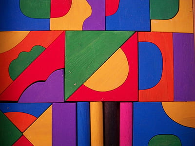 close-up photo of multicolored painting thumbnail