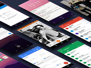 Android N GUI Kit  sketch file sketch file