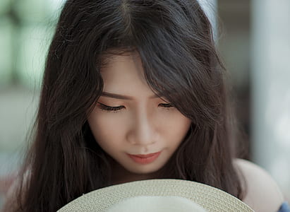 Photo of Black Haired Woman thumbnail