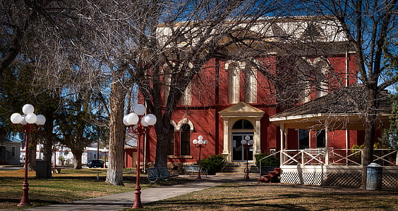 building, trees, architecture, town thumbnail