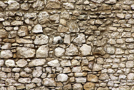 grey brick wall at daytime thumbnail