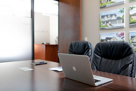 desk, laptop, office, table thumbnail