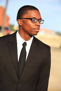 men's black coat thumbnail