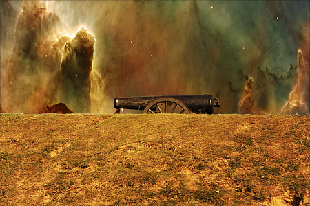 Cannon on the battlefield in Vicksburg, Mississippi thumbnail