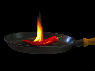 red chilli in black skillet thumbnail