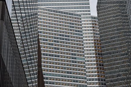 low angle photo of high-rise buildings thumbnail