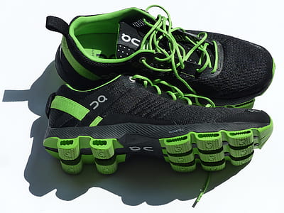 Black Green Sneakers thumbnail