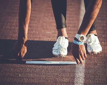 person measuring track field thumbnail