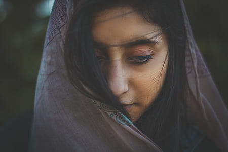 Photo of Woman Wearing Headscarf thumbnail