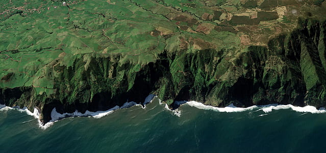 aerial view of cliff thumbnail