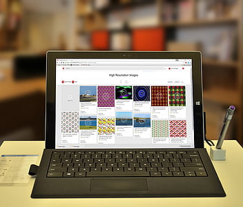 turned on Microsoft Surface Pro thumbnail