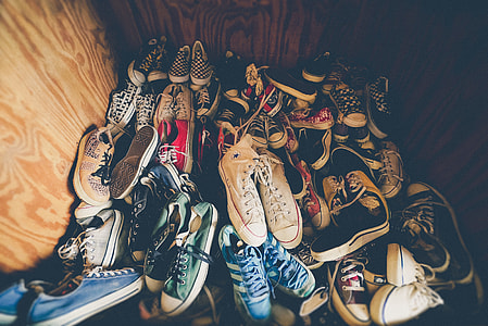 assorted low-top sneakers collection thumbnail