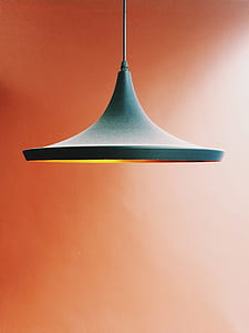 lighted gray pendant lamp thumbnail