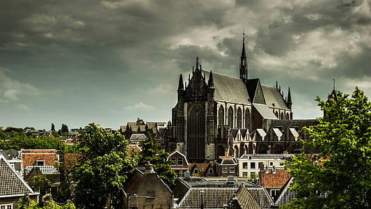 sky, houses, landmark, clouds thumbnail