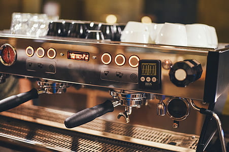 grey nespresso machine thumbnail