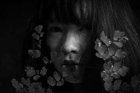 grayscale photography of woman thumbnail