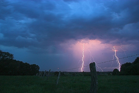 lightning struck at distance thumbnail