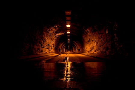 road in dark area thumbnail