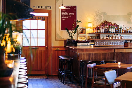 brown bar interior design thumbnail