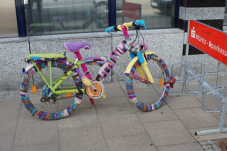 purple and yellow bicycle thumbnail