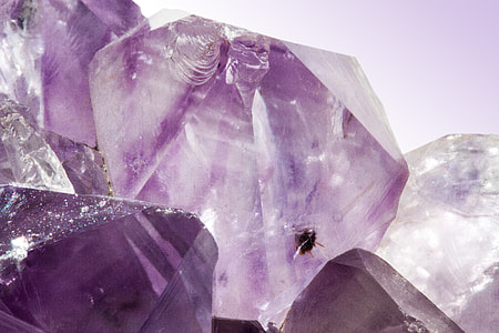 purple gemstone in macro shot thumbnail