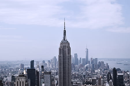 aerial photography of The Empire State Building, New York at daytime thumbnail