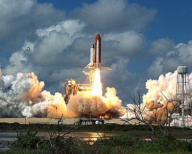 two gray space rockets thumbnail