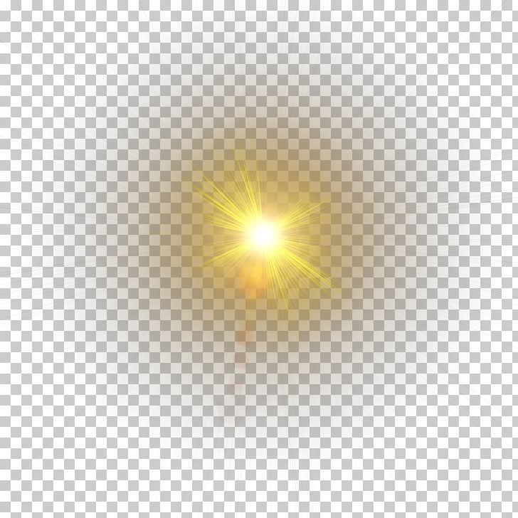 Animation Computer Pattern, Light effect, yellow light fixture PNG clipart