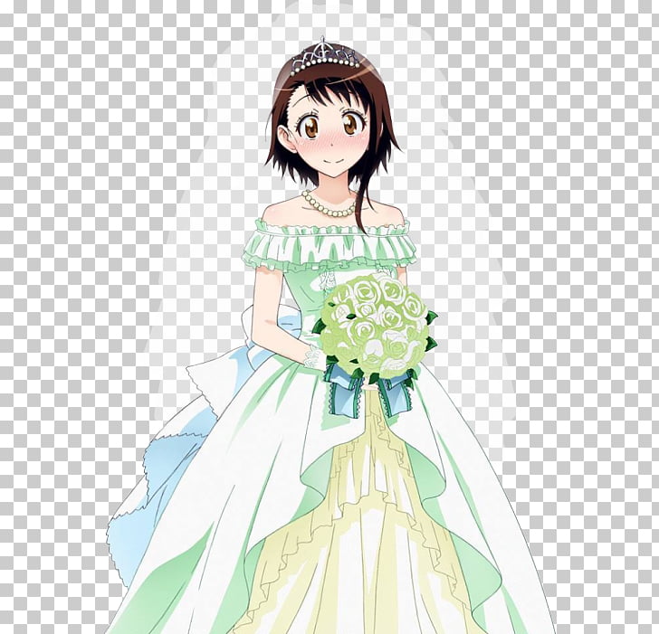 Nisekoi Anime Gown Wedding Dress The Veil Png Clipart Free