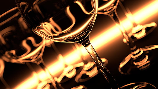 clear long-stemmed wine glass close-up photo thumbnail