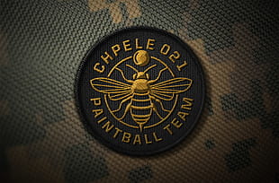 Cloth Patch Logo Mockup psd file