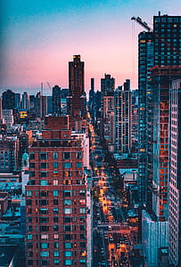 aerial photography of high-rise concrete buildings thumbnail