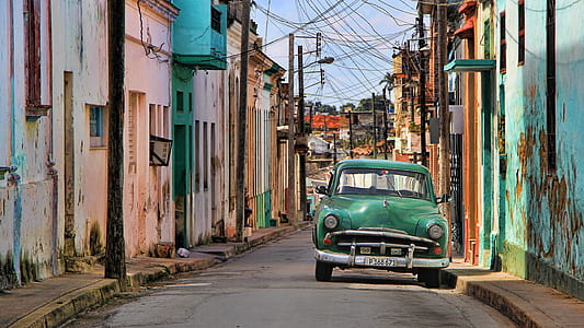 classic green car thumbnail