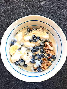 dessert with beans on bowl thumbnail