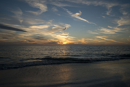 body of water during golden hour photo thumbnail