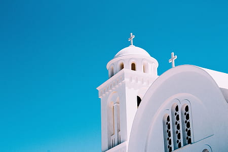 White Church in Greece thumbnail