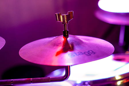 selective photography of drum cymbal thumbnail