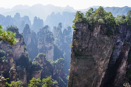 aerial photography of mountain thumbnail