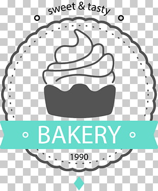 Cupcake Birthday cake Torte, Simple Cupcakes, Bakery logo PNG clipart