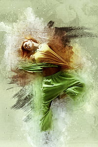 painting of woman dancing thumbnail