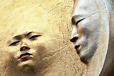 embossed human faces thumbnail