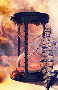 black hourglass illustration thumbnail