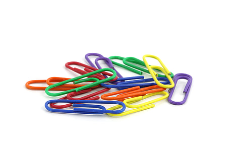 multicolored paper clips thumbnail