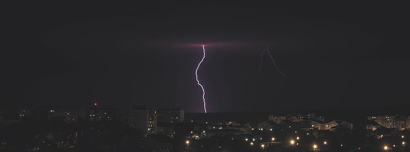landscape photo of a lightning like a thunder thumbnail