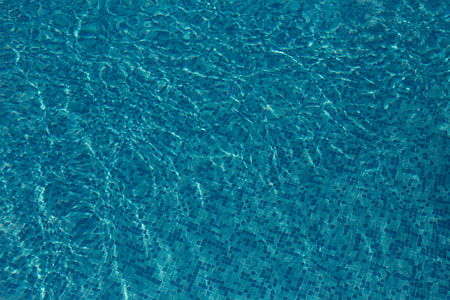 Blue ripped water in swimming pool thumbnail