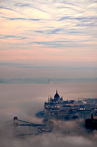 aerial photography of Ortakoy mosque, Turkey thumbnail