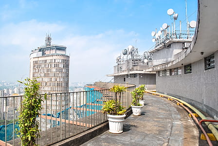 white satellite dishes thumbnail