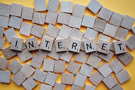 Internet wood letters thumbnail