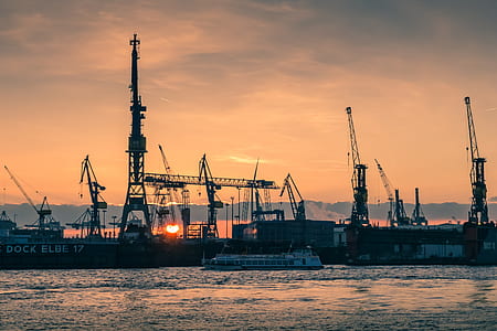 black and grey metal crane thumbnail