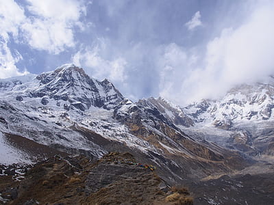 landscape photography of snow mountains thumbnail
